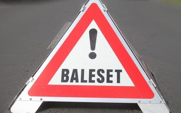 Baleset történt a 7-es főúton, Kőszárhegynél