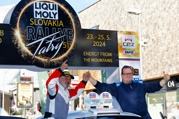 Kategóriagyőzelem a Tatry Rally-n