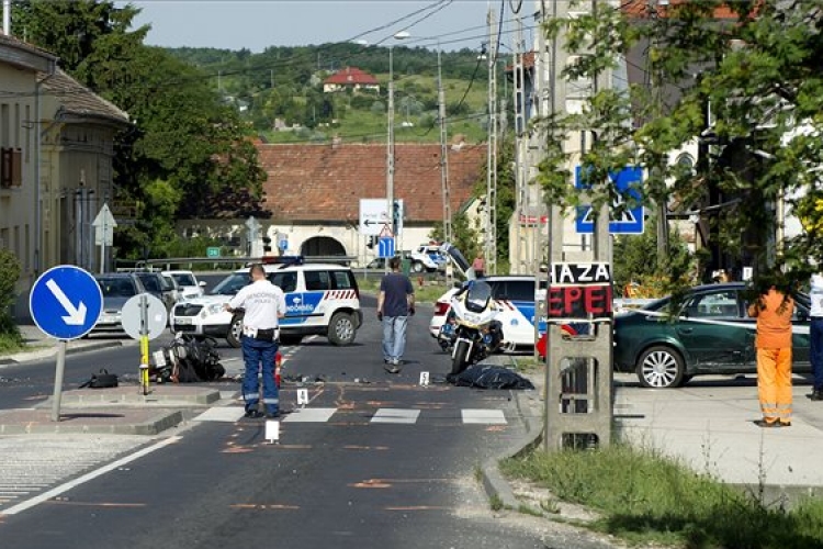 Halálos motoros baleset történt a 10-es főúton